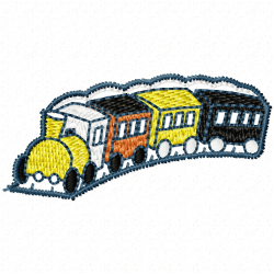 Trains Embroidery Design 11 Trains Embroidery Design 11